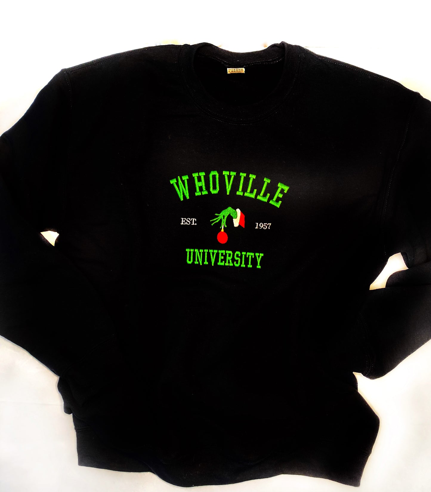 Whoville Christmas Embroideried Sweatshirt