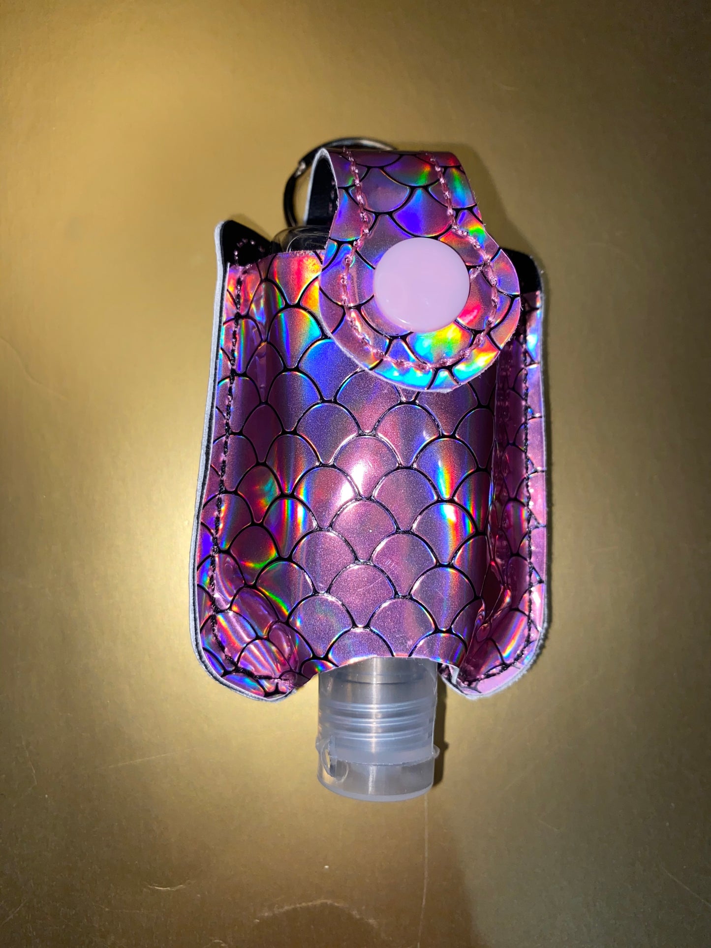 Purple Mermaid Safety Key chain