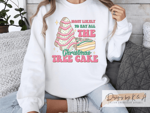 Trendy Christmas Tree funny Sweatshirt