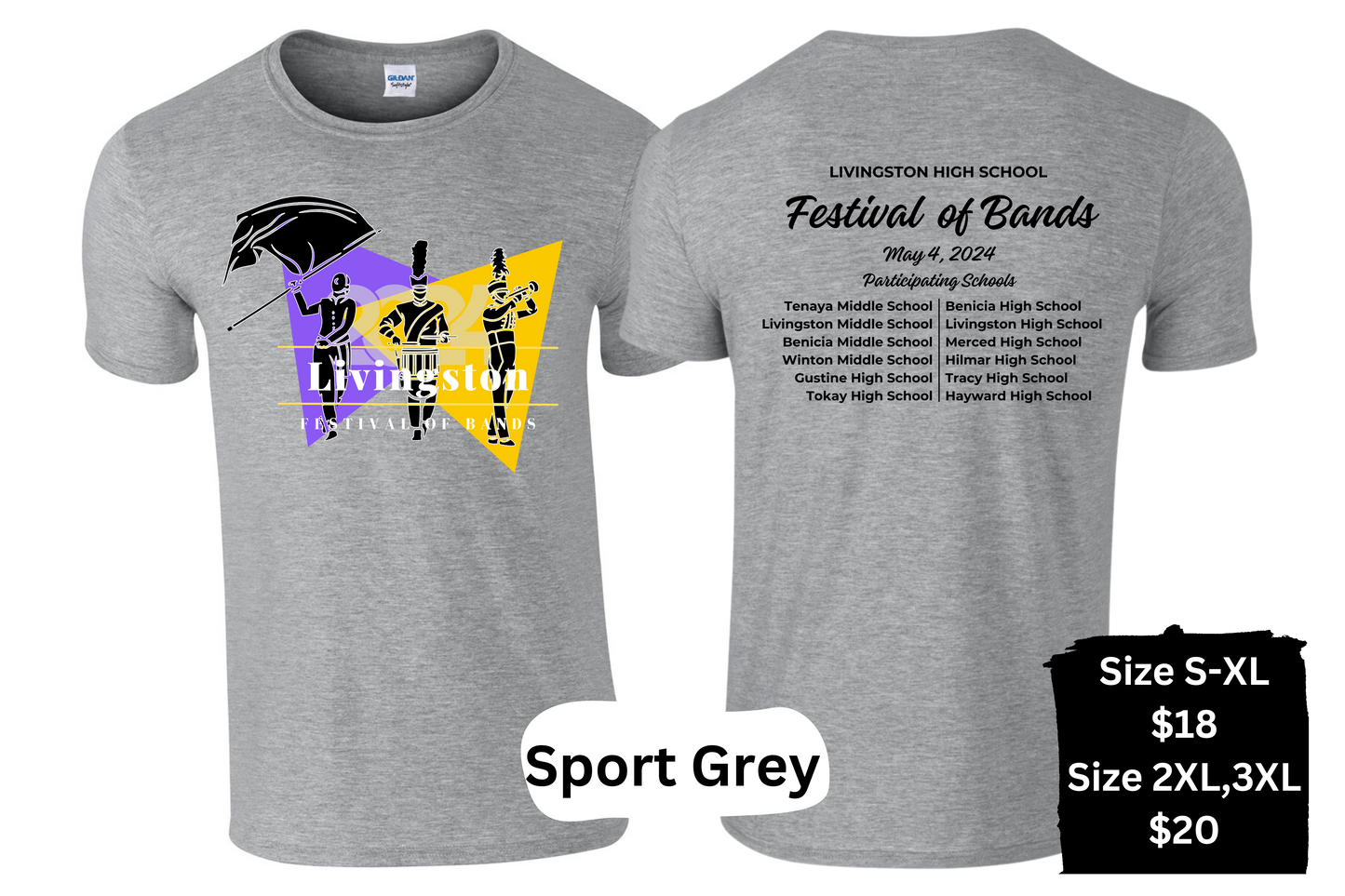 2024 Festival of Bands T-Shirt