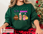 Load image into Gallery viewer, Mexican Funny Sweater, Cafecito, Pan Dulce, Tamales, Champurado, Churro, Pozole, Cafe Abuelita

