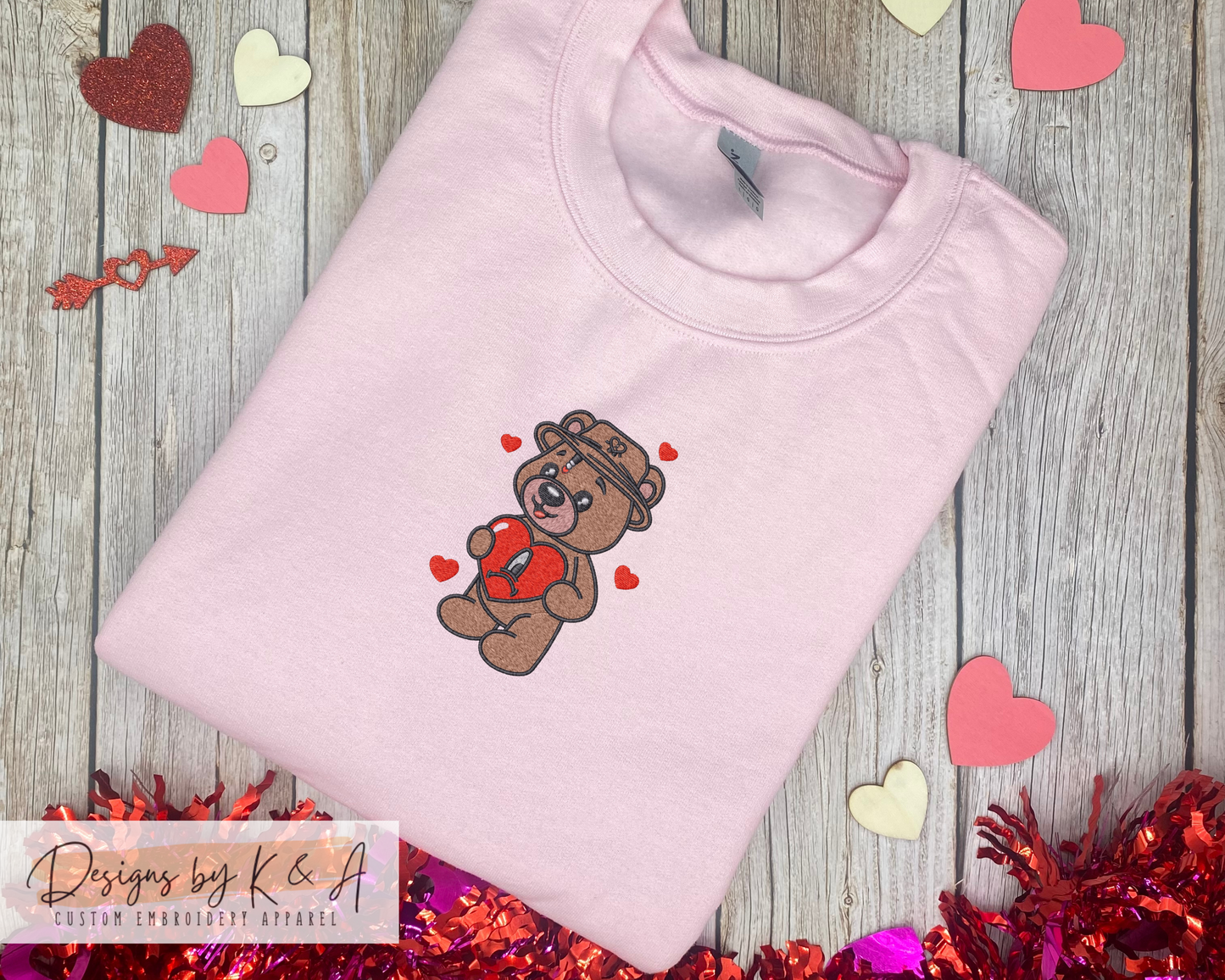 Bad Bunny Bear with Heart