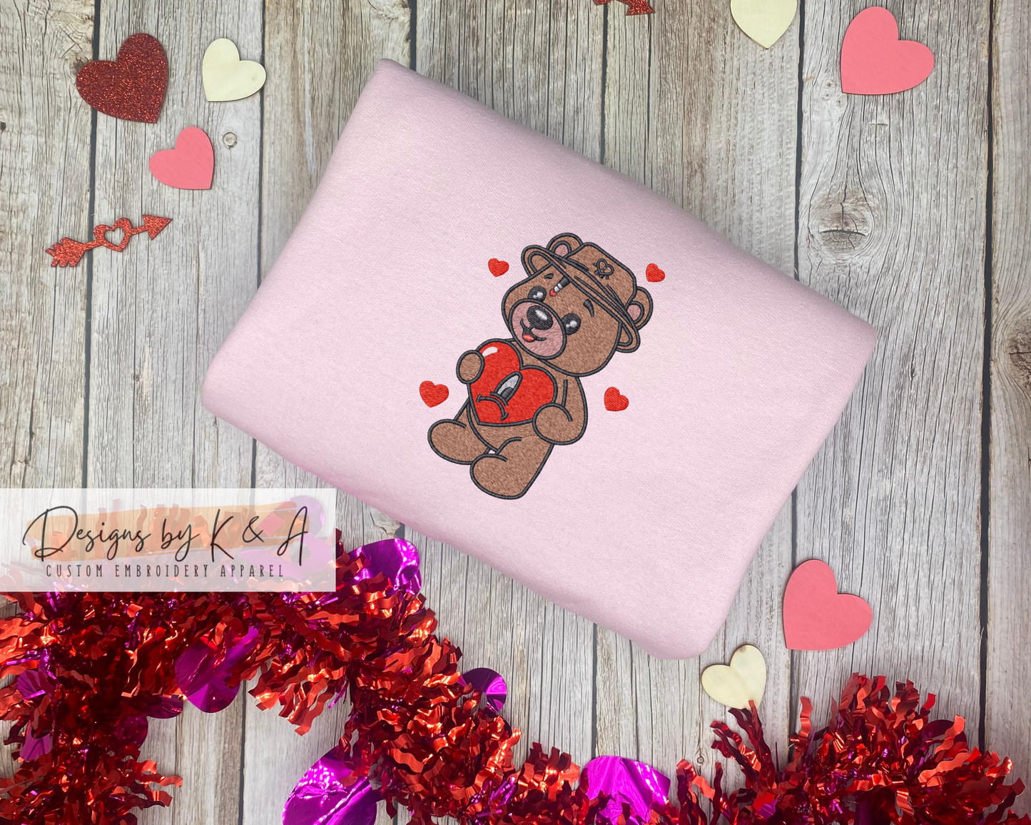 Bad Bunny Bear with Heart