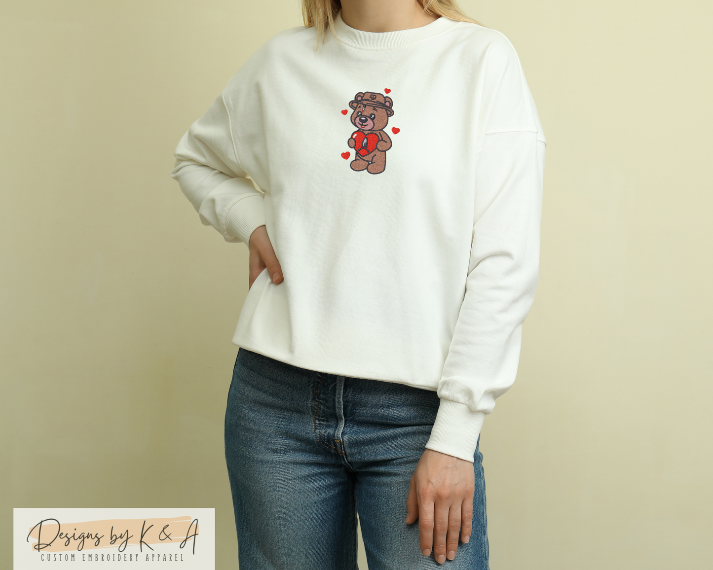 Bad Bunny Bear with Heart