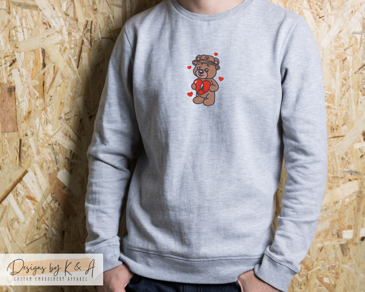 Bad Bunny Bear with Heart