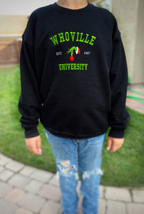 Whoville Christmas Embroideried Sweatshirt