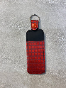 Red Safety Keychain