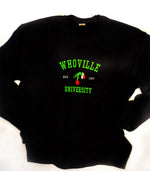 Load image into Gallery viewer, Whoville Christmas Embroidery Crewneck
