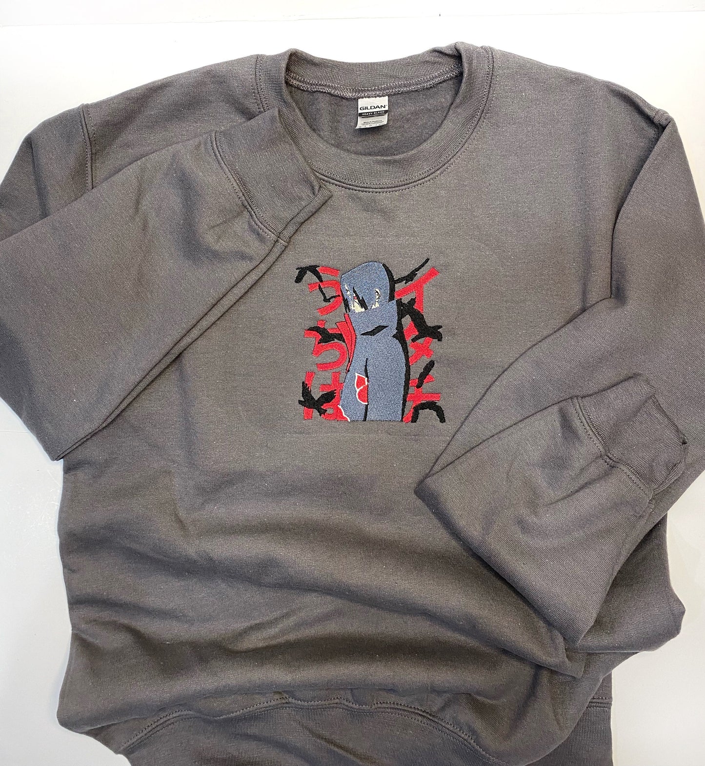 Itachi Naruto Akatsuki Anime Embroidered Sweatshirt