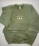 Load image into Gallery viewer, Farm Fresh Tree Embroidered Sweatshirt Christmas Crewneck
