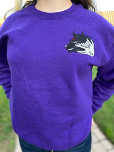 Jujutsu Anime Sweatshirt Embroidered